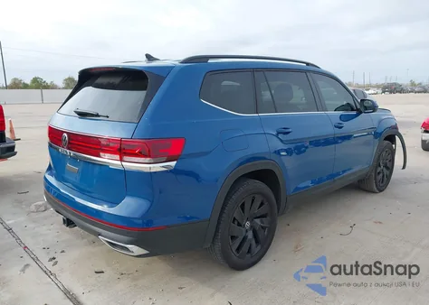 2025 Volkswagen Atlas 2.0T Se W/Technology from USA, damaged, VIN 1V2JR2CA7SC529052